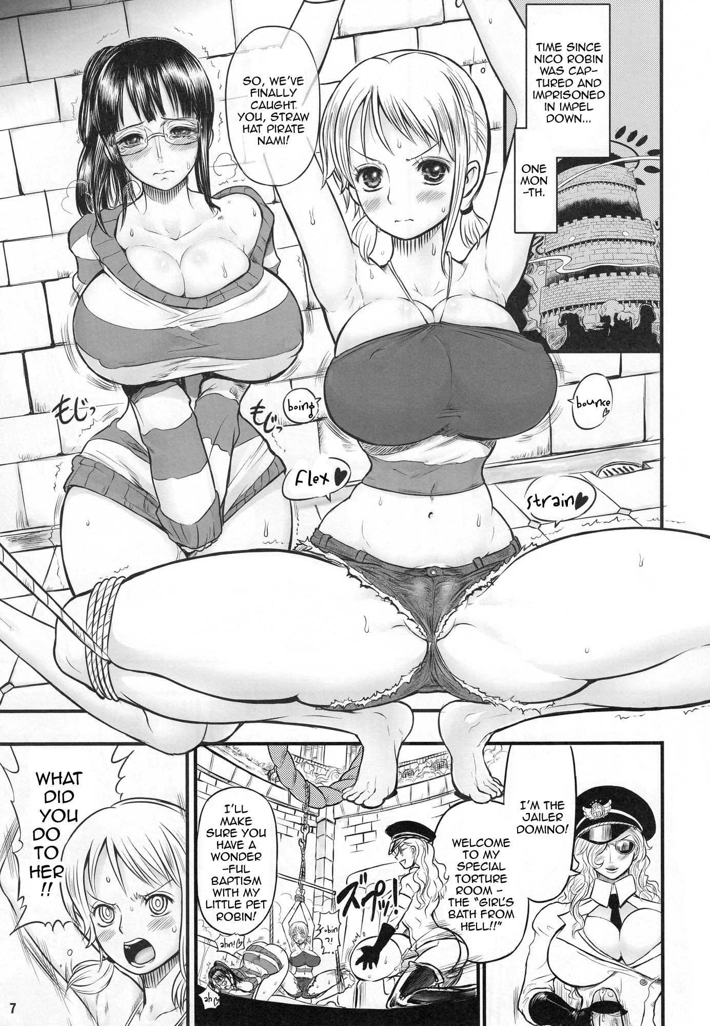 Nico Robin Hentai Manga Slave