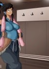 Avatar The Legend of Korra Shower Time And After Shower Comic by Witchking00