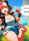 [AI Generated][Pokemon] Futa Hilda Comic by AIgatari 