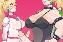 Super-Mario-Bowsette-and-Peach-Futa-Comic-by-Differland-1