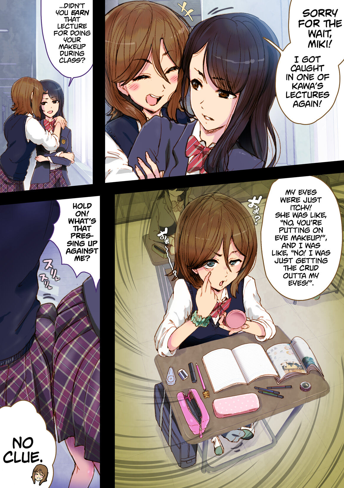 Yuri futanari manga