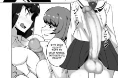 Girls-und-Panzer-Musume-no-Chinpo-to-Tatakau-Lemoto-Part-1-Futa-Manga-by-Sakusyaaya-7