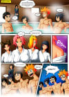 [Naruto] Training Sauna Kunoichi Comic by Witchking00