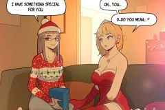 Nessie-Karen-Christmas-Comic-Lewdua-3