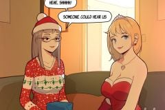 Nessie-Karen-Christmas-Comic-Lewdua-4