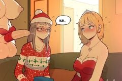 Nessie-Karen-Christmas-Comic-Lewdua-9