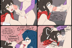 Ninja-Fun-Senran-Kagura-Taimanin-Asagi-Futa-Comic-by-Zronku-6