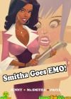 Smitha Goes Emo Comic by Innocent Dickgirls