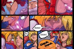 Supergirl-Purple-trouble-Powergirl-VS-The-Blob-Comic-by-Ganassa-3