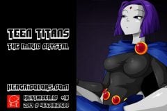 Teen-Titans-The-Magic-Crystal-Futanari-Comic-by-Witchking00-Cover