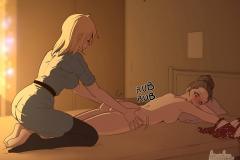 Warm-massage-–-Nessie-and-Karen-Comic-Lewdua-10