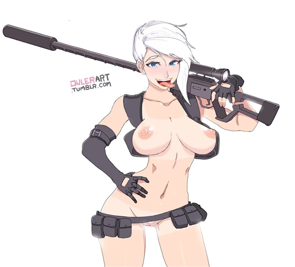 Sniper girl functionally nude