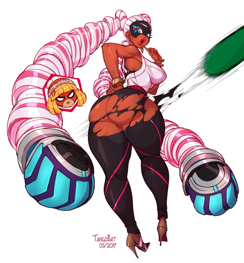 Twintelle pants ripped off ass exposed