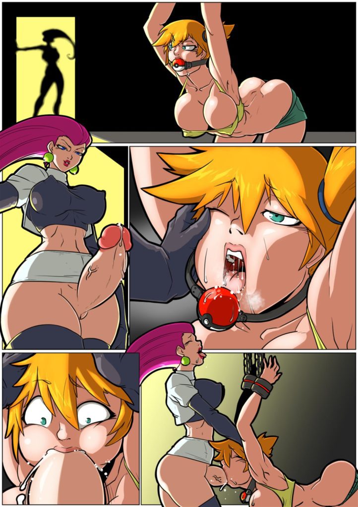 A short comic where Jessie fucks Misty/Kasumis mouth and fills it with cum.