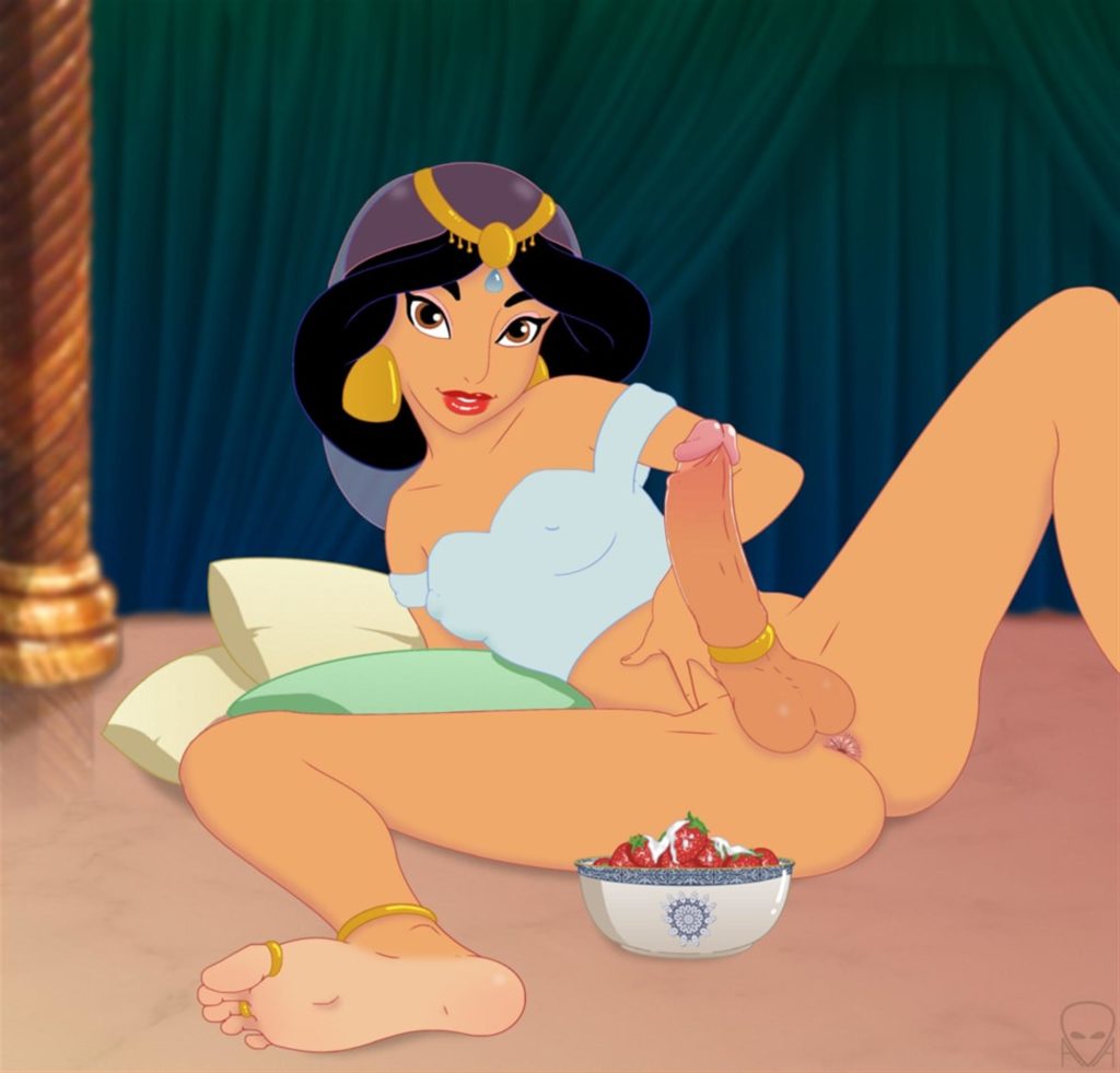 Jasmine came on a bowl of strawberries
