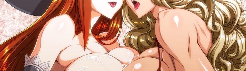 Amazon and Sorcress rubbing their lactating breasts together