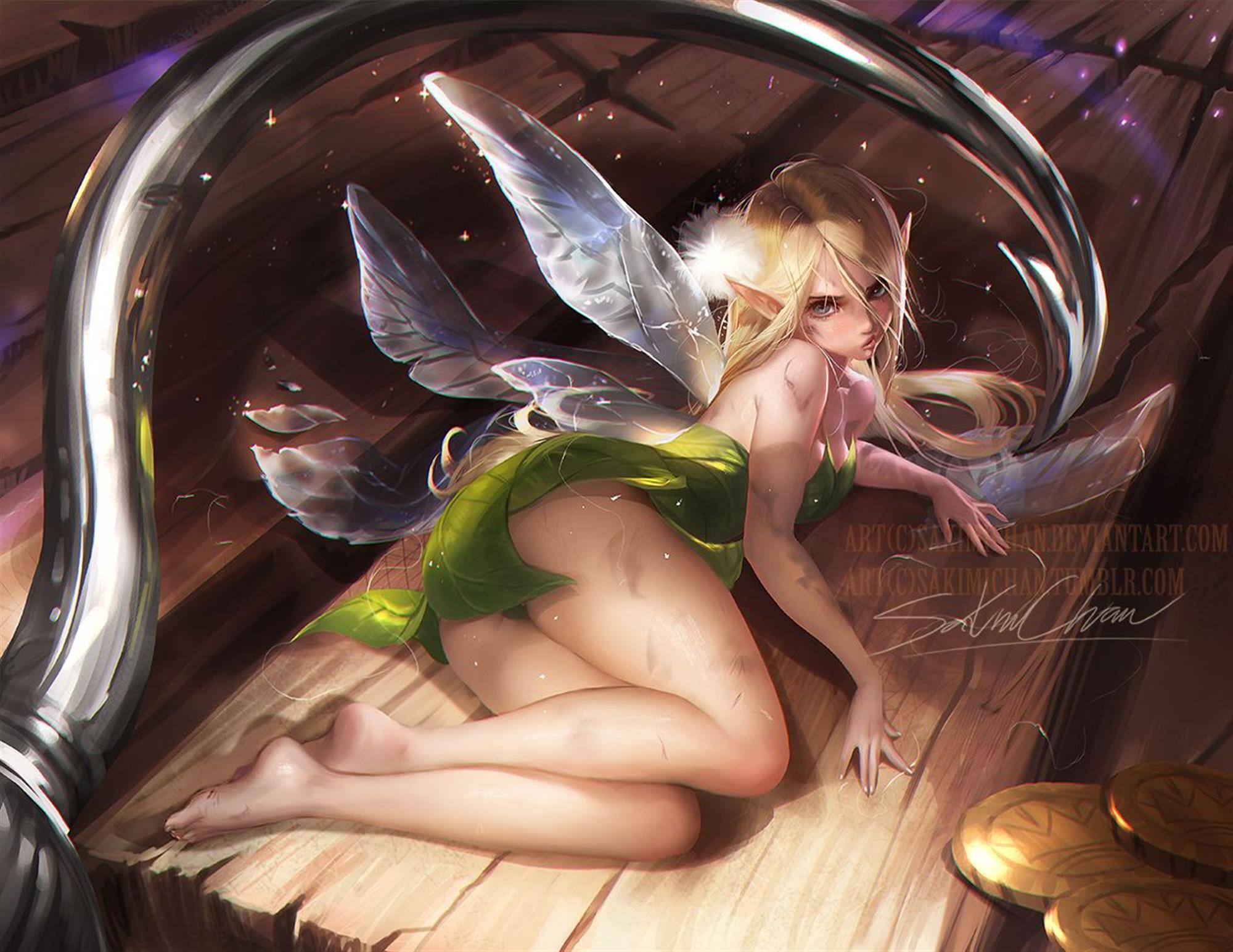 Tinkerbell the fairy in high quality art