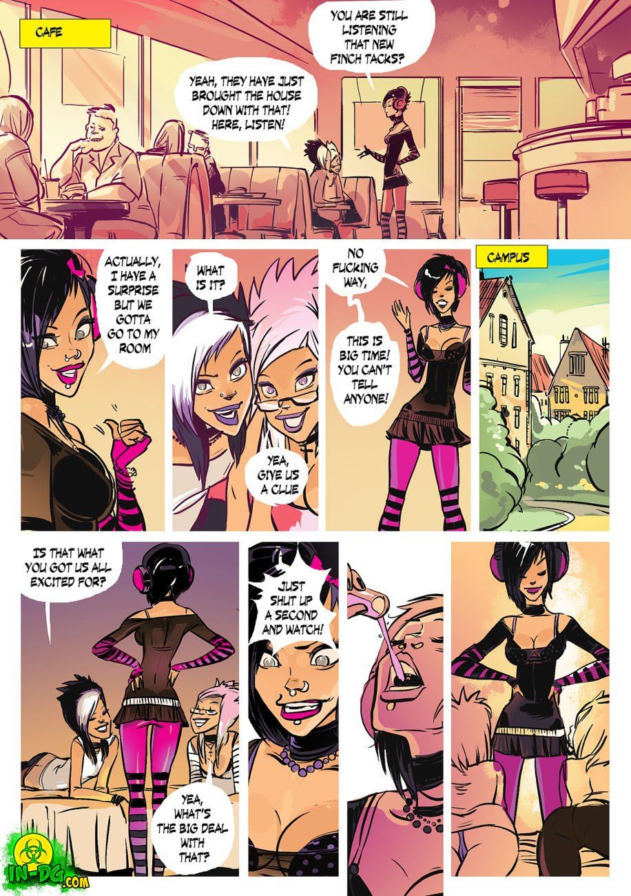 Emo Cock Tail Futanari Comic by Innocent Dickgirls (4) | Futapo!