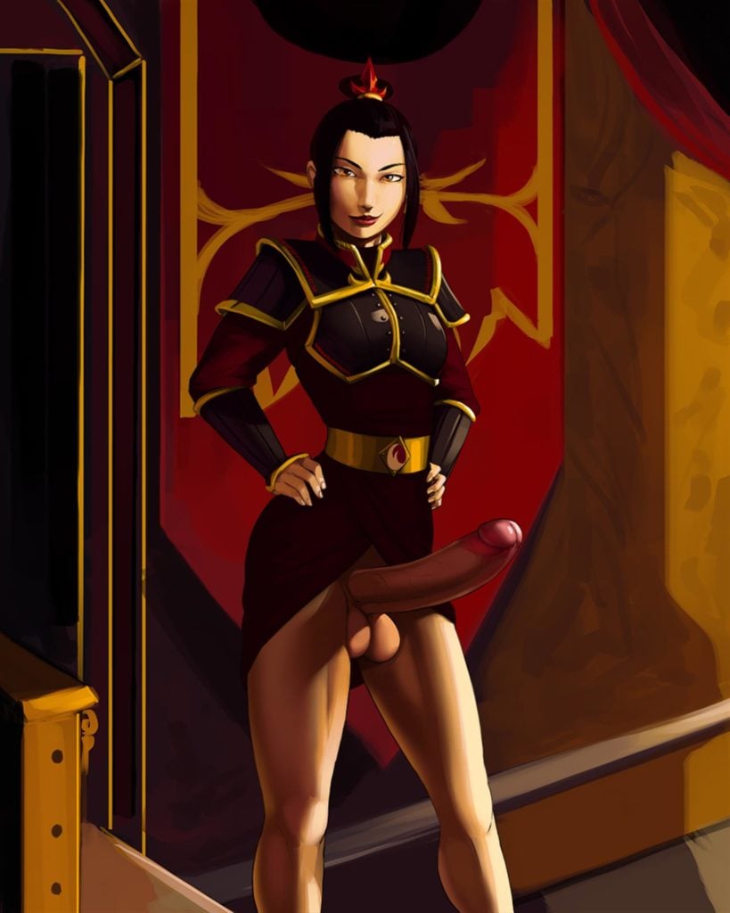 Azula with a big thick dick