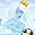 Cute nude Ice Queen