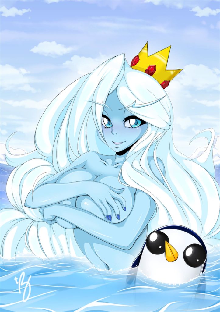 Cute nude Ice Queen
