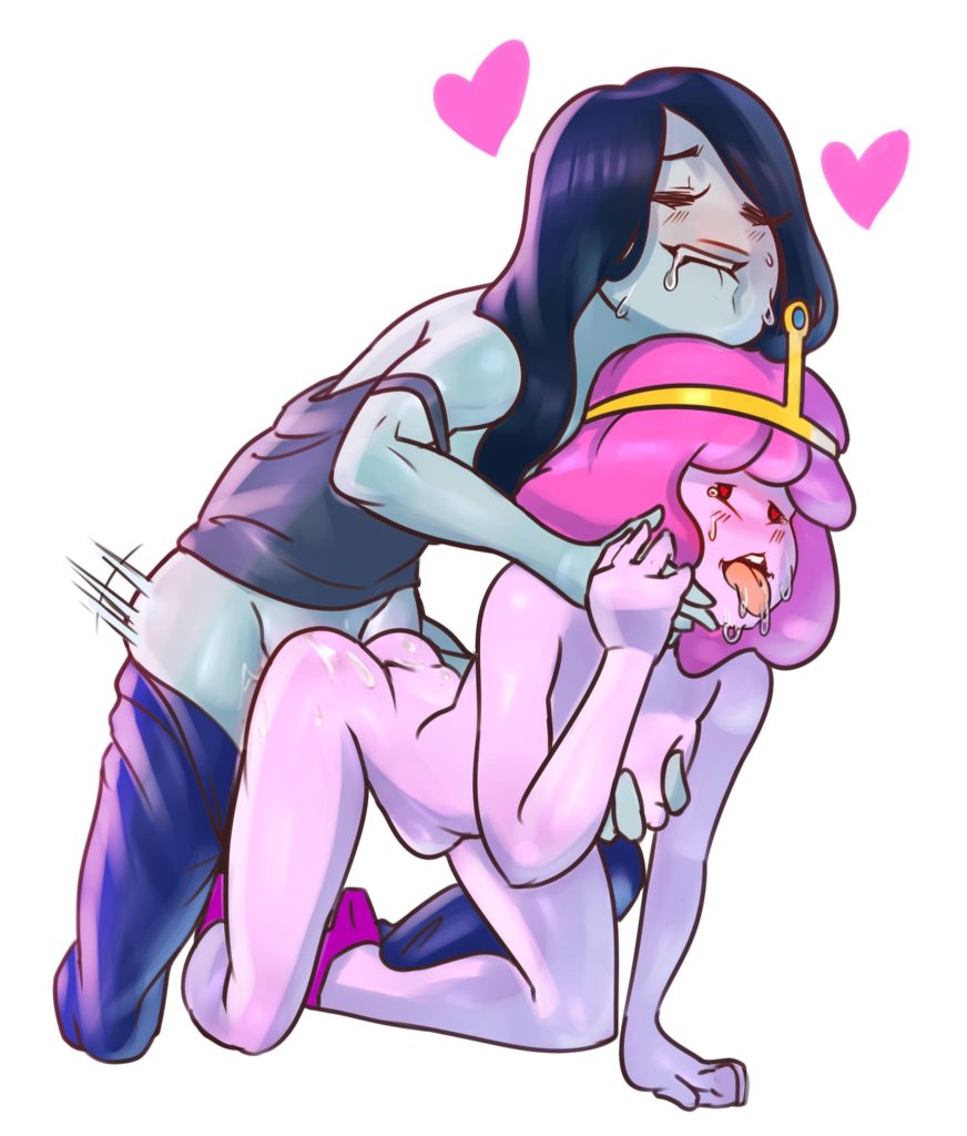 Marceline fucking PB from behind