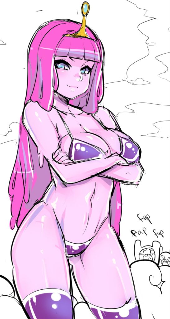 Princess Bubblegum in a bikini