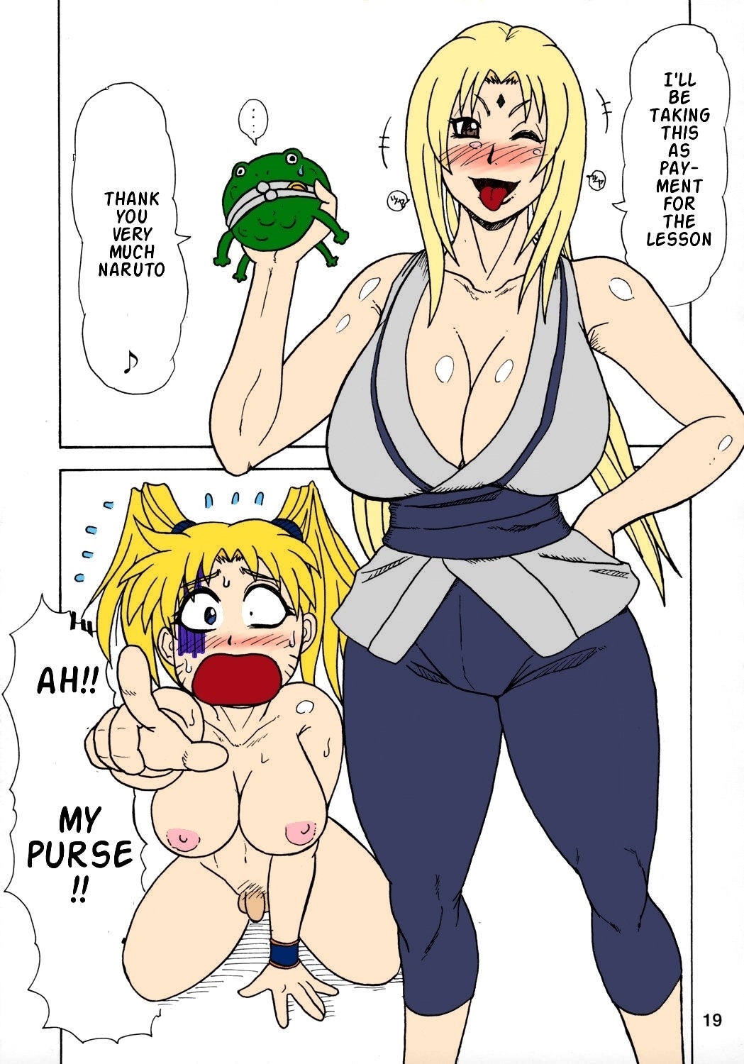 Tsunade futanari comics