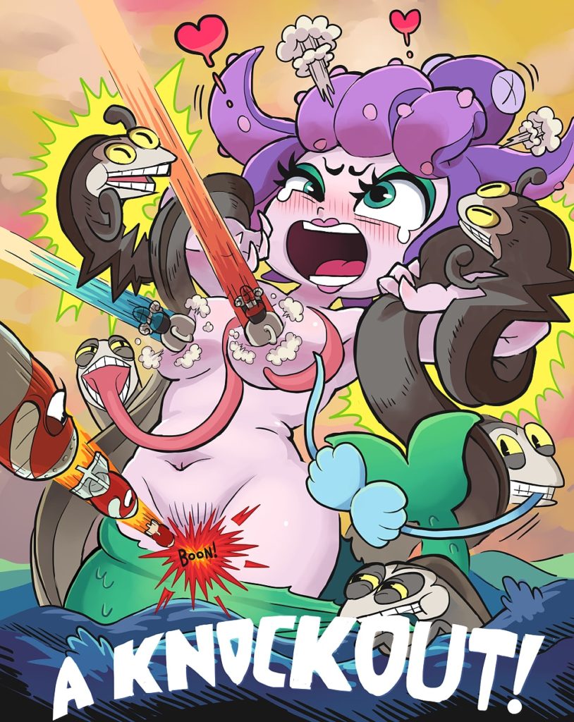 Nude Cala Maria getting knocked out by all the shit