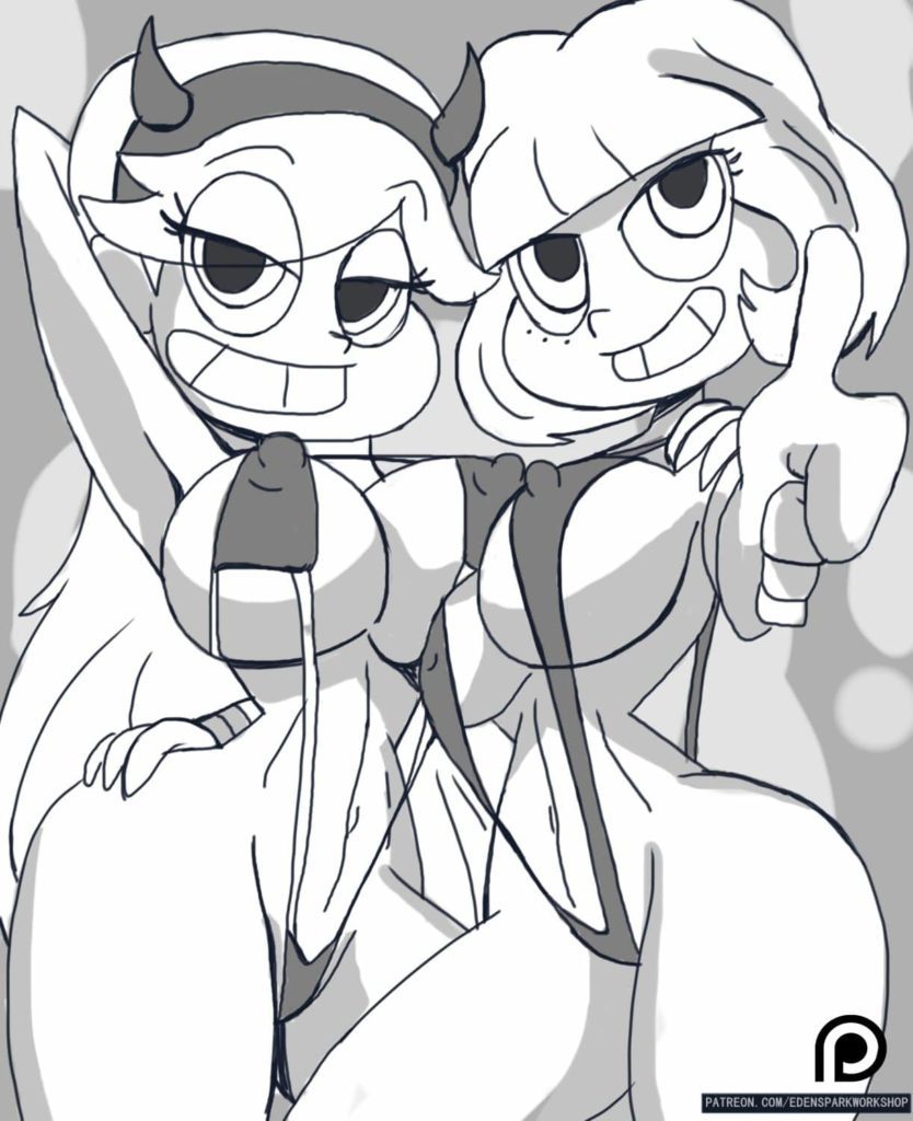 Jackie and Star in tight bikinis