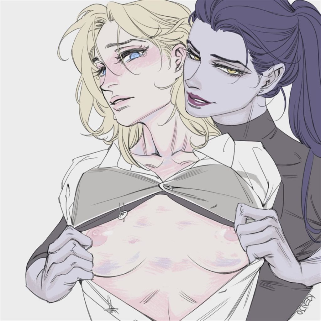 Widow and Mercy lesbians