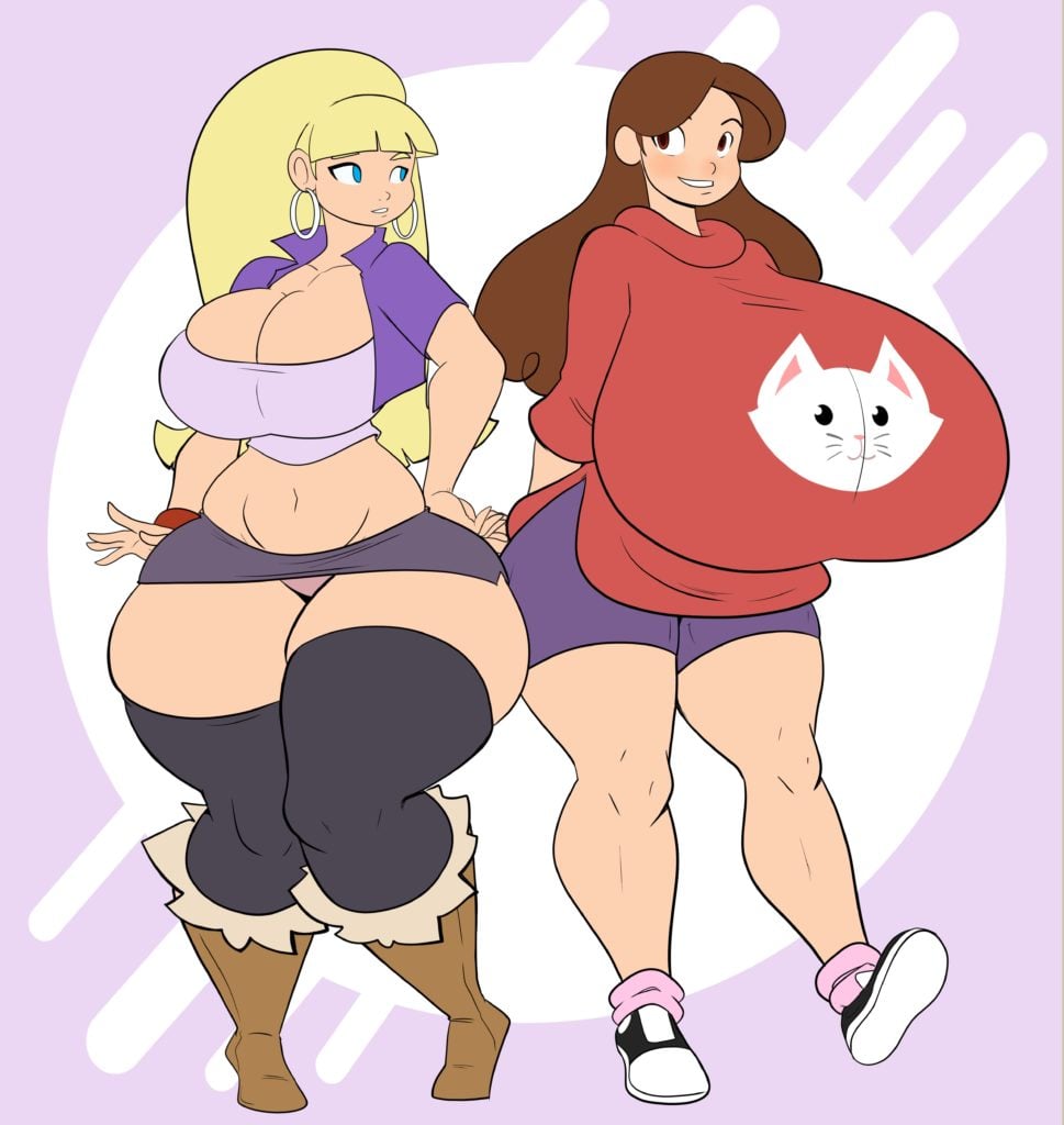 Mabel and Pacifica super thick
