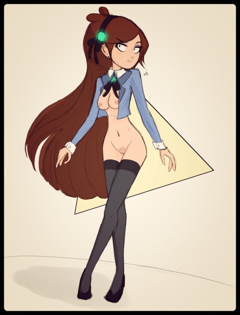 Mabel in a classy suit