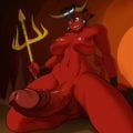 Dick point of view for futa demon