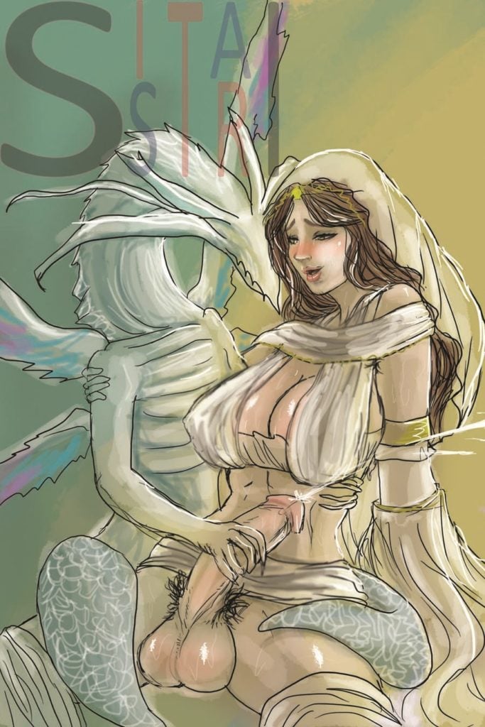 Seath the Scaleless jerking of Gwynevere