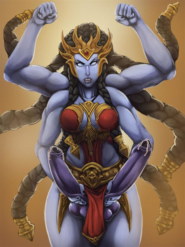 Futa Kali has two dicks