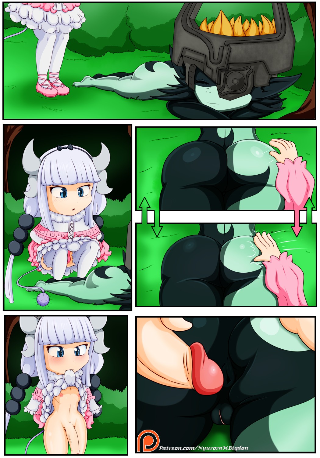 Dragon maid futa porn comic