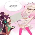 Marina loves futa Pearl's cum on her face. Splatoon rule 34 hentai