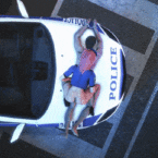 futa on male fucking on top of a police car animation gif porn