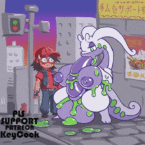 Keycock - Futa Goodra pokemon porn animated gif