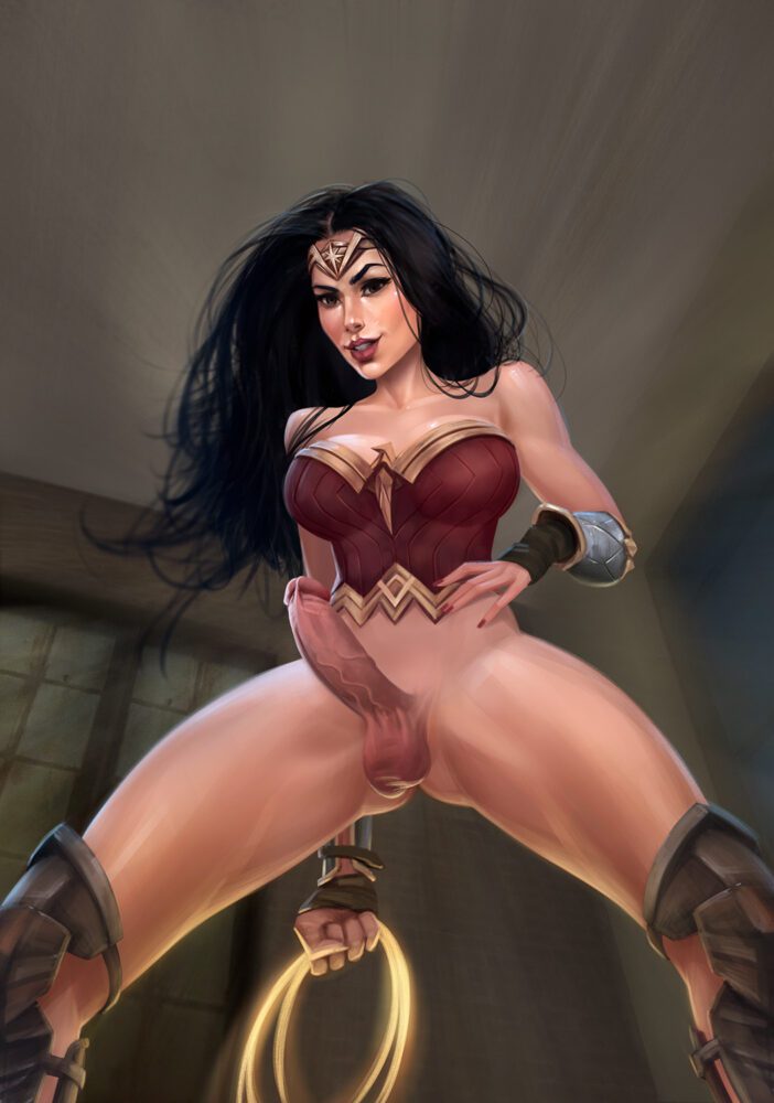 Rino99 - Futanari Wonder Woman Gal Gadot porn