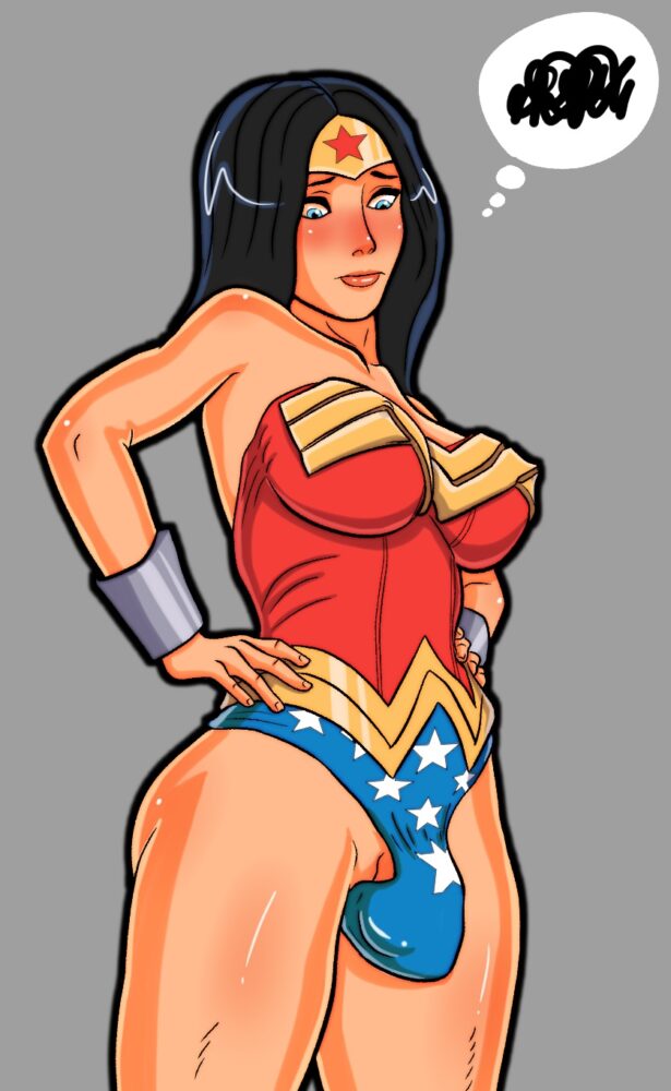 Sen-kg - Futanari Wonder Woman hentai porn