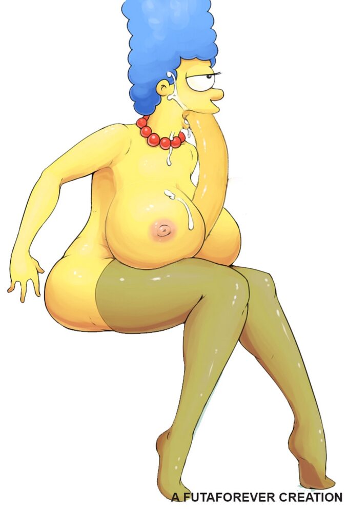 Futaforever - Futanari Marge Simpson porn