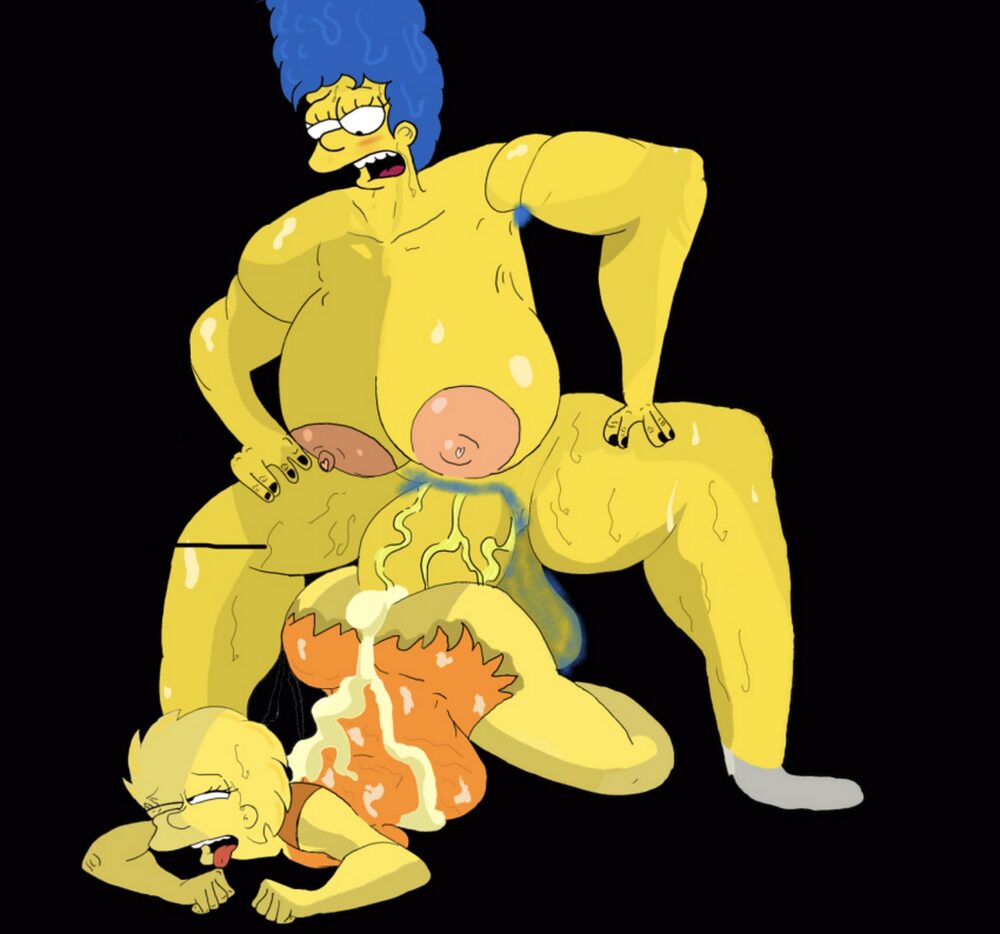 Futanari Marge Lisa Simpson porn