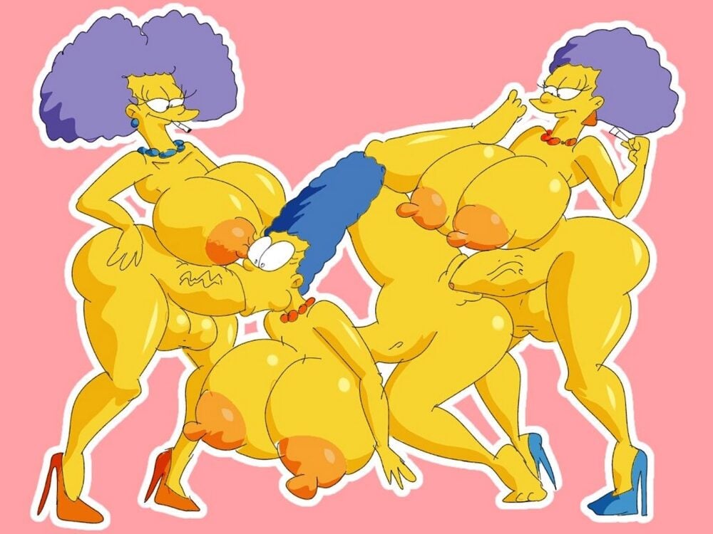 Maxtlat - Futanari Patty Selma Marge Simpson porn.