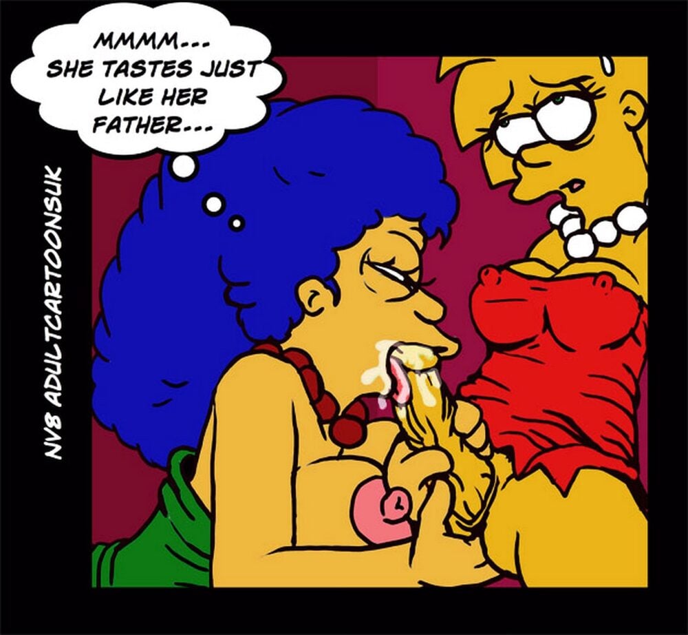 Nev - Futanari Lisa Marge Simpson porn