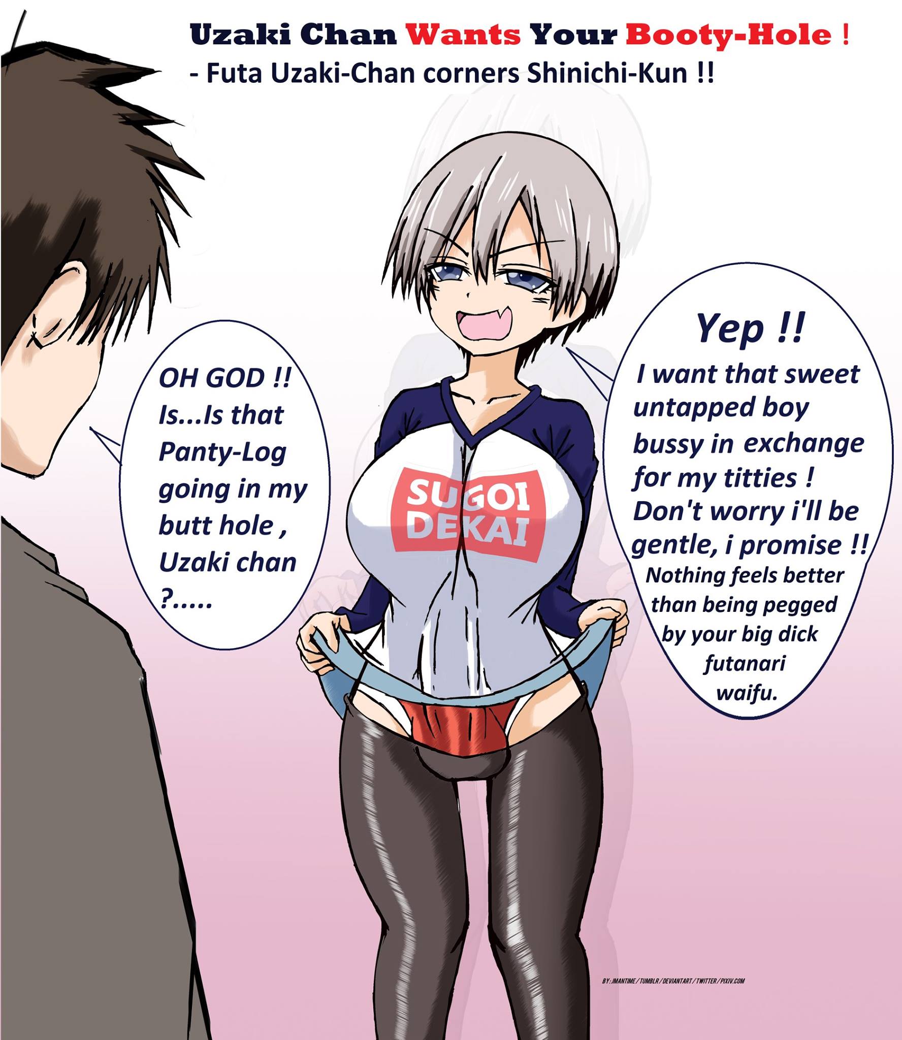 (Uzaki-chan Wants to Hang Out) anime which was made popular by her huge t.....