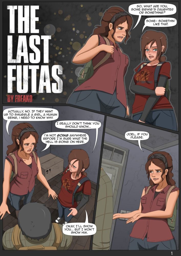 Freako - The Last Futas porn last of us comic 1