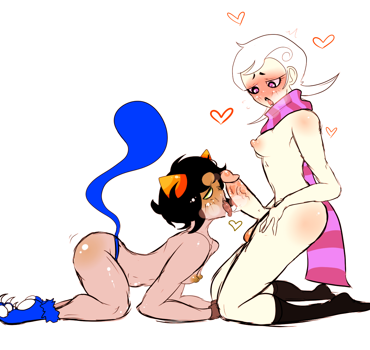 Homestuck futanari porn as requested, there’s gonna be plenty. 