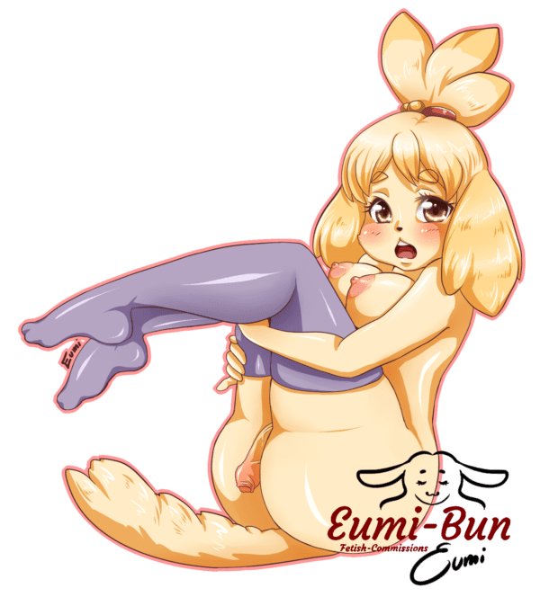 Eumi-bun - Futa Isabelle animal crossing porn 1